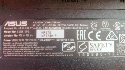 ASUS - VP278H-P 27" LED FHD Monitor - Black, View more