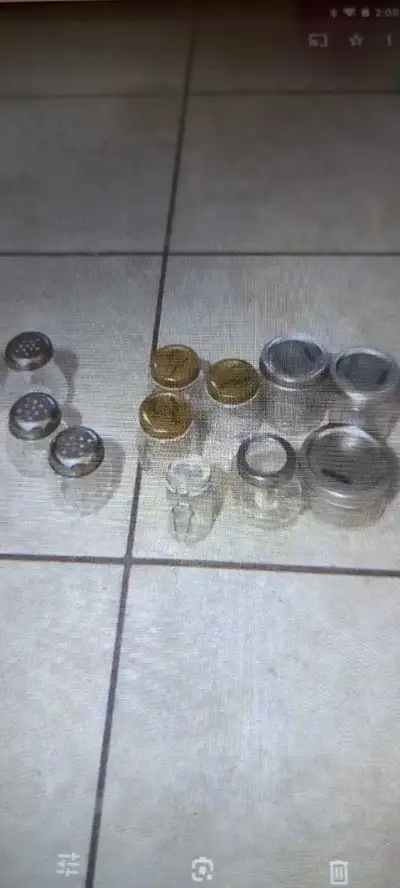 glass jars and shakers, View more