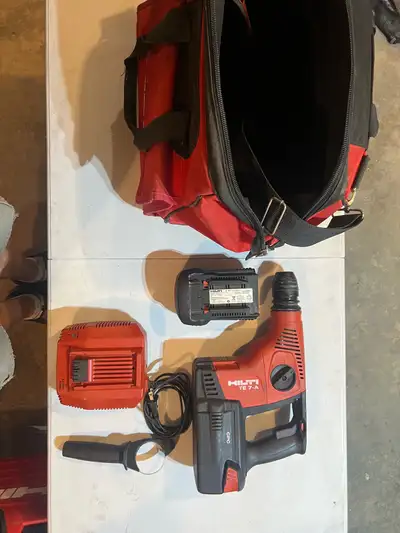 Hilti TE 7-A Cordless Rotary Hammer Drill w/ 2 Batteries, View more