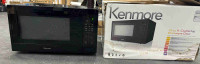 Kenmore 1.6 cu. ft.. countertop microwave oven- black- mnx