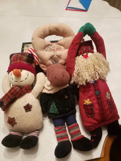 CHRISTMAS PLUSH DOOR HANGERS , View more