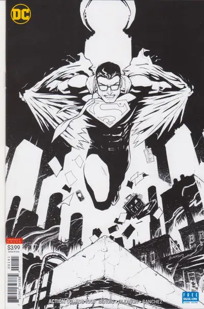 Inks Only Cover. Limited 1 for 100 Retailer Incentive Variant Cover. Written by Brian Michael Bendis...