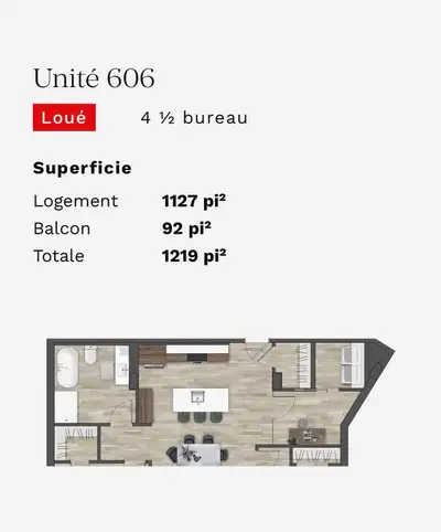 *RARE* TRANSFERT DE BAIL – DISPONIBLE 1ER JUILLET 2026 2 MOIS DE LOYER GRATUIT — JUILLET et AOUT OFF...
