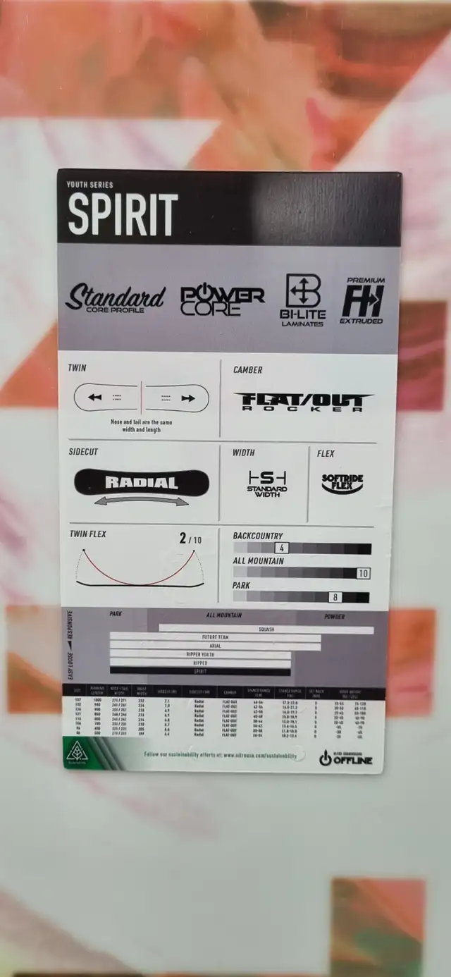 Snowboard NITRO Spirit / 116, 121, 126cm - NEUF - AM05 in Snowboard in City of Montréal - Image 7