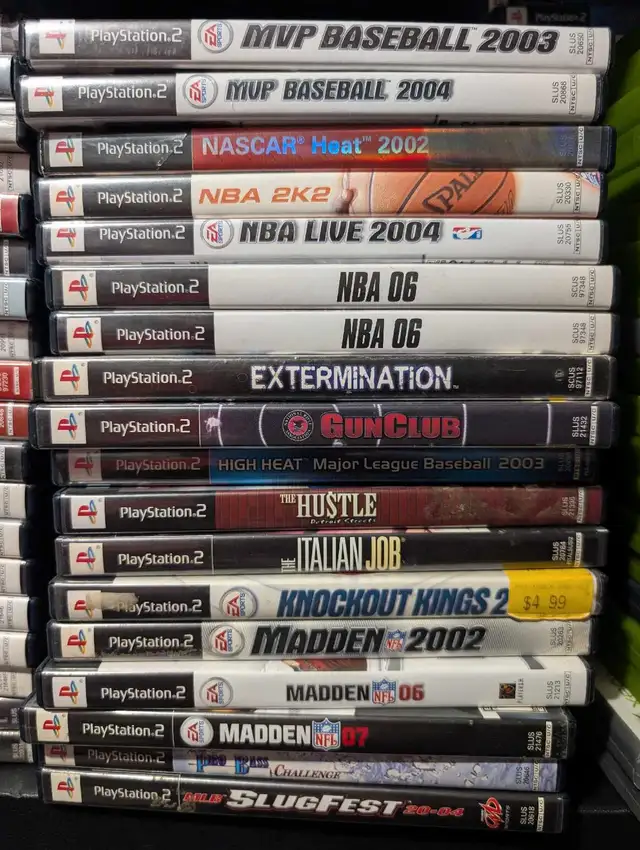 PS2 Games, tested and work great, $7 ea, 10/$5063660945676289121