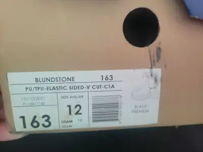 Brand new size 12 steel toes - Blundstones, View more