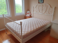 Double Bed Frame & Box & Mattress