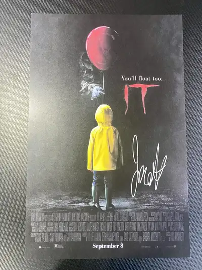 IT Autographed Movie Poster - Horror, View more