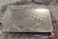 10 oz Pure Silver – Silver Gold Bull Bar