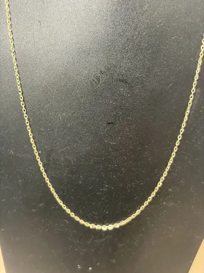 10 kt solid gold chain, View more