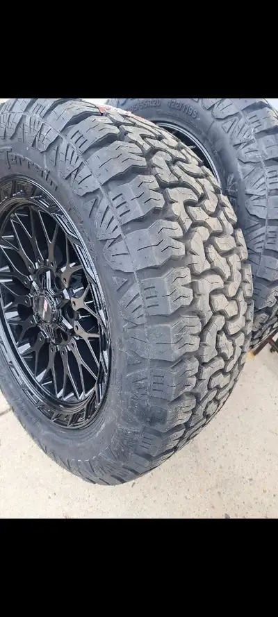 Rims and tires package 