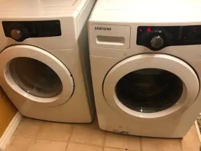 Samsung Washer/ Electric Dryer Set, View more