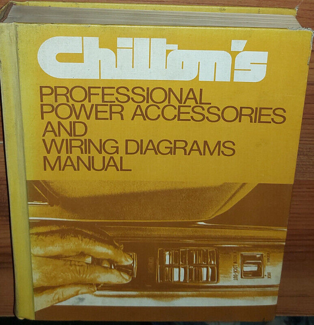 1969-73 CHILTON CHILTONS Wiring and power Manual in Other in Kingston