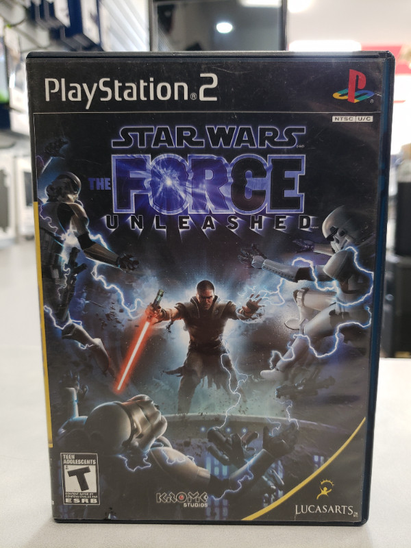 Star Wars The Force Unleashed PS2 in Older Generation in Summerside