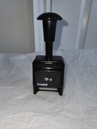 Trodat TR-6 Automatic Numbering Stamp black ink