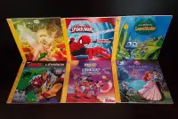 6 livres Disney de la Collection Phidal, très propres