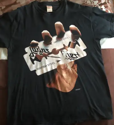 Judas Priest Reunited 2005 Tour. Worn once at time of purchase. Size large. Cash Only.