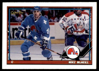 Mike McNeil Quebec Nordiques Hockey Card