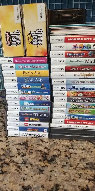 Barbie The Island Princess Big Brain Academy *SOLD* Brain Age *SOLD* Brain Age 2 *SOLD* Club Penguin...