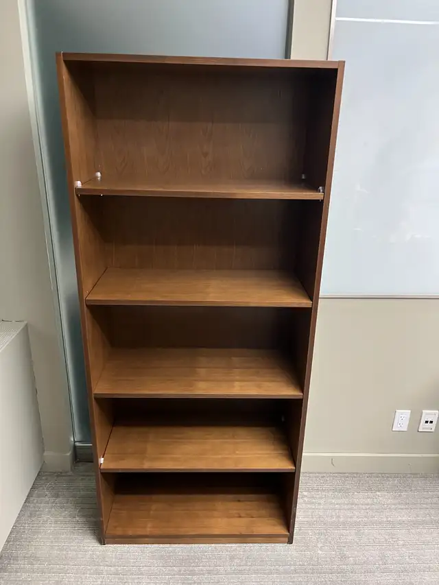 30" Wood Finish Shelf in Bookcases & Shelving Units in Calgary - Image 3