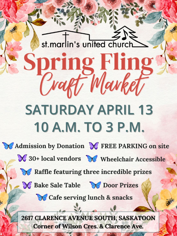 St. Martin's Spring Fling Craft Market in Events in Saskatoon