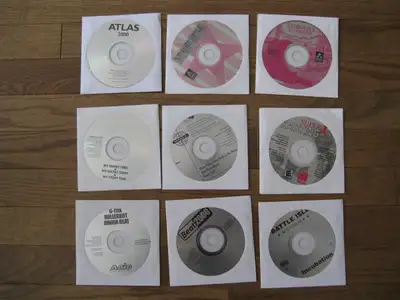 Vintage Windows PC software + FREE DVD drive for desktop PC New vintage software for Windows PC 9 di...