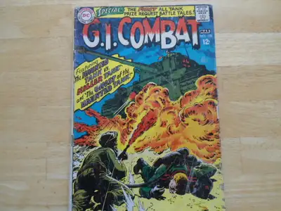 GI COMBAT WAR COMIC BOOKS, View more