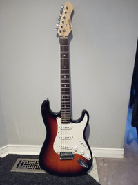 Ion Electric Guitar with Amp