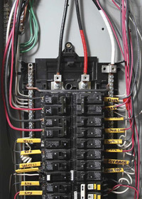 BREAKER PANEL WIRE- WIRING-FUSE REPLACE- UPGRADE 905.833.4460 