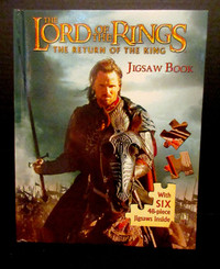 The Lord of the Rings "Return of the King" JIGSAW BOOK (2003)New