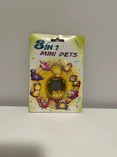 Vintage 8 in 1 Mini Pets (Tamagotchi), View more