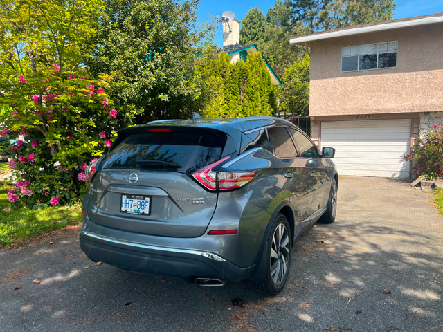 2017 Nissan Murano AWD 4dr Platinum in Cars & Trucks in Delta/Surrey/Langley