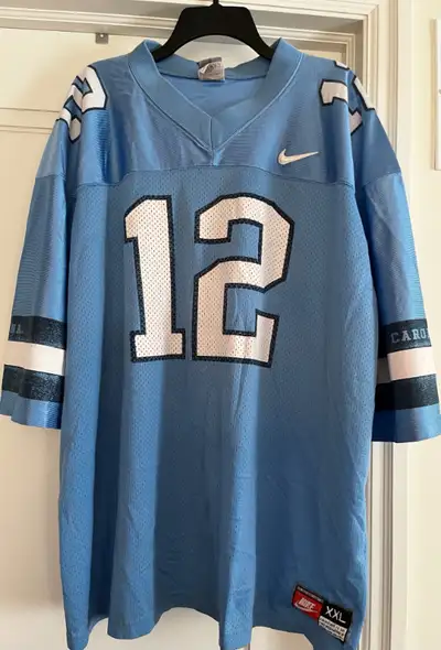 Vintage Nike North Carolina Football Jersey, View more