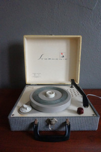 Vintage Portable Record Player