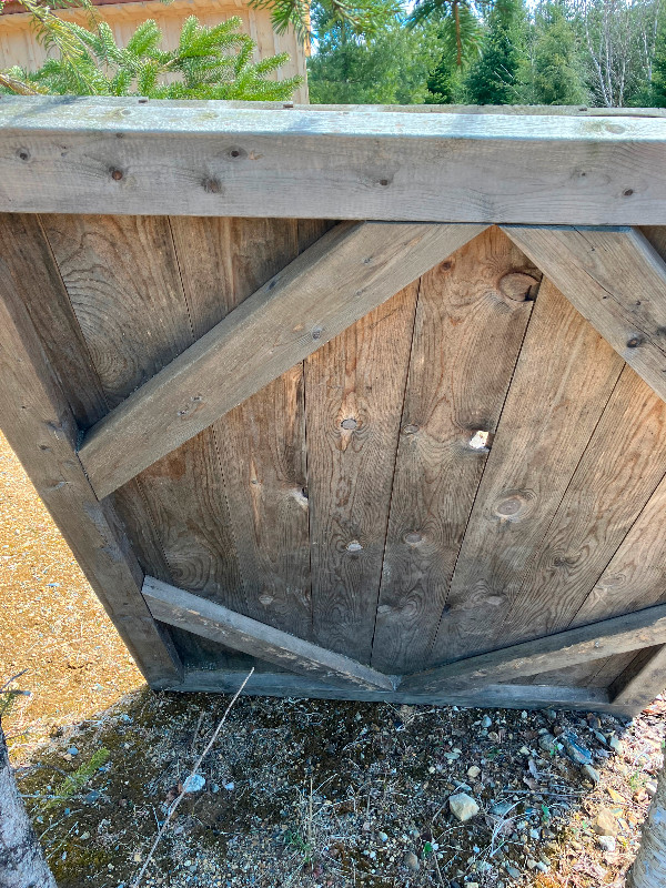 2 Barn stall doors with hardware. 47x59 inches. in Windows, Doors & Trim in Bridgewater - Image 2