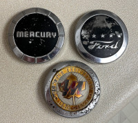  Ford Mercury truck horn buttons hood letters
