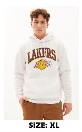 LOS ANGELES LAKERS PULLOVER HOODIE, View more