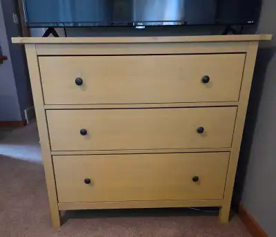 Vintage IKEA HEMNES Dresser. Yellow Stain. Mint from Showhome!, View more