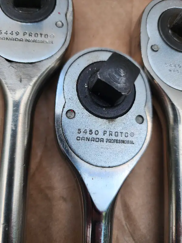 Proto Manufacturering Canada/USA Professional 1/2" Drive Ratchet in Hand Tools in Windsor Region - Image 6