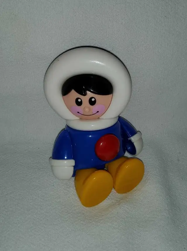 TOLO First Friends Inuit Boy Eskimo Jointed Squeak Figure 5" in Toys & Games in Truro - Image 4