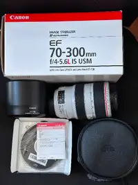 Canon EF 70-300mm f/4-5.6 L IS USM Lens