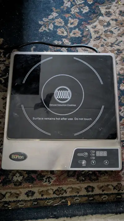 Plaque de cuisson à induction Max Burton 1800W, View more