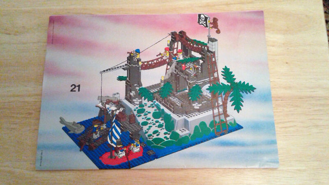 LEGO 6273 Rock Island Refuge INSTRUCTION Manual dans Jouets et jeux  à Ville de Toronto - Image 2