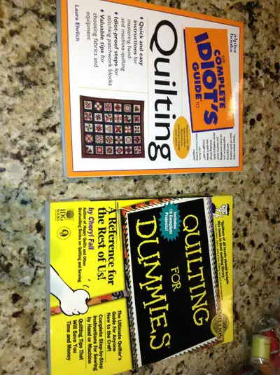 Quilting information books for sale, View more