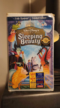 Walt Disney " Sleeping Beauty" Limited Edition unopened VHS