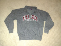 McMaster University 1/4 Zip Sweatshirt (Women's M)