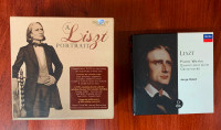 LISZT CDs box sets classical music, A Portait + Piano Works
