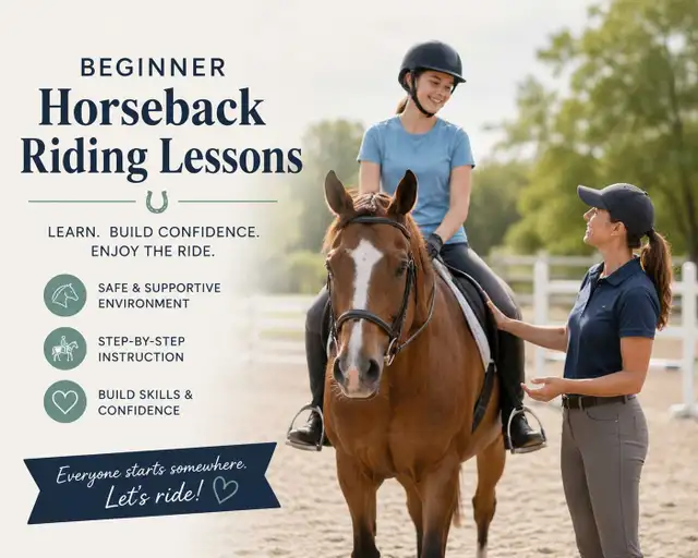 Beginner and Leadline Horseback Riding Lessons447843659018424320