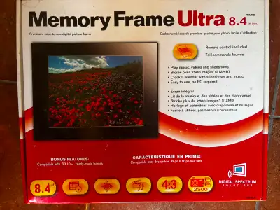 Memory Frame Ultra 8.4 inch, View more