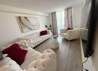 Cream Velvet Sofa Set, View more